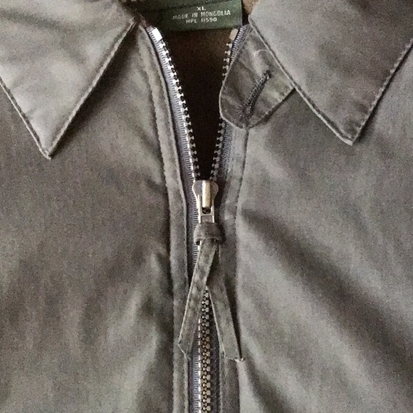 URBAN EQUIPMENT Microfiber Bomber Jacket | Olive Green | XL - Picture 4 of 7
